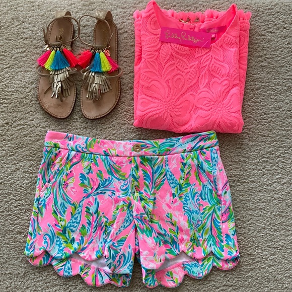 Lilly Pulitzer Pants - Lilly Pulitzer Buttercup Knit Short
